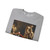 DELACROIX, EUGENE - Michelangelo in his Studio (Artwork) Crewneck Sweatshirt