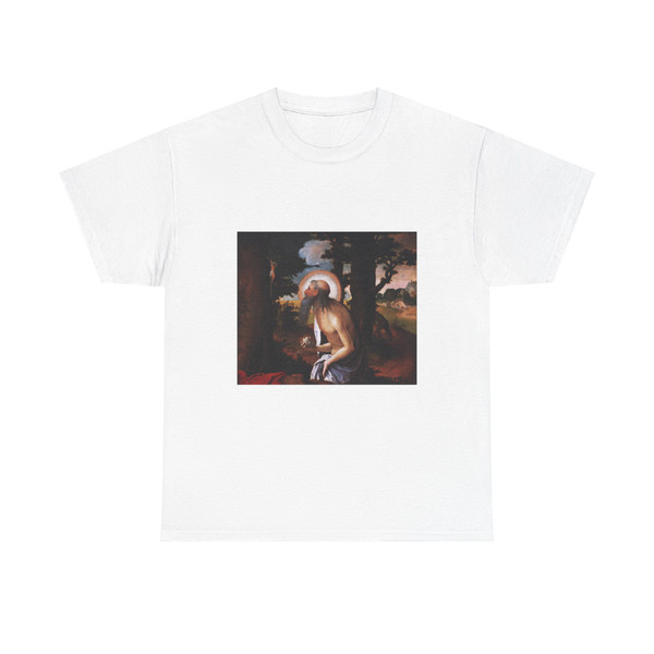 LEYDEN, Lucas van - St Jerome Penitent (Artwork) T-Shirt