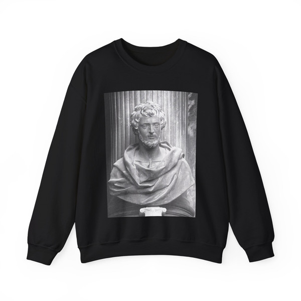 ALGARDI, Alessandro - 1- St John the Evangelist (Artwork) Crewneck Sweatshirt
