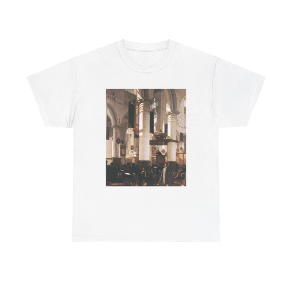 WITTE, Emanuel de - Interior of a Church4 (Artwork) T-Shirt