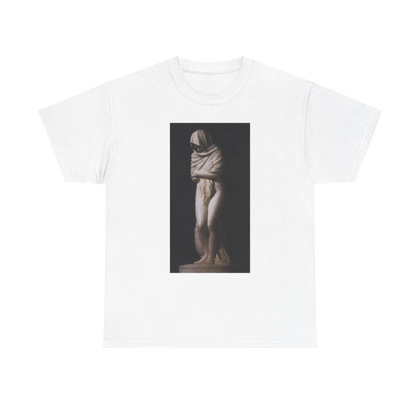 HOUDON, Jean-Antoine - Winter (The Cold Girl) (Artwork) T-Shirt