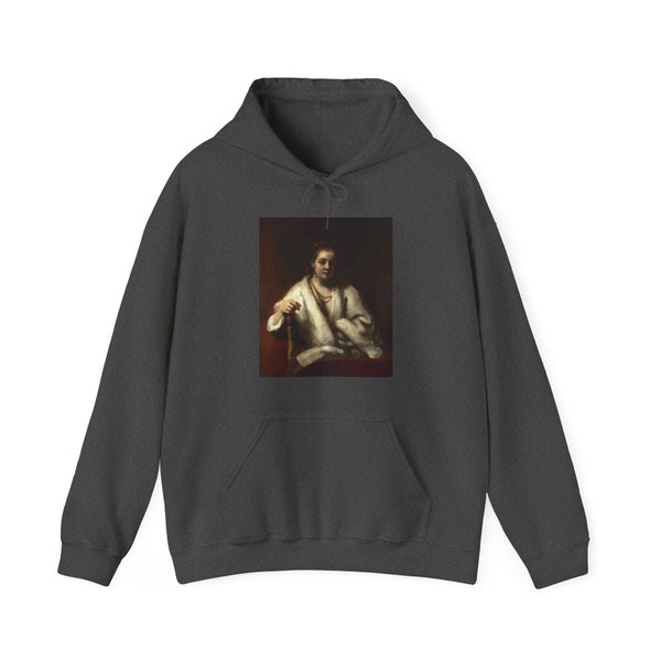 REMBRANDT Harmenszoon van RIJN - Portrait of Hendrickje Stofells (Artwork) Hoodie