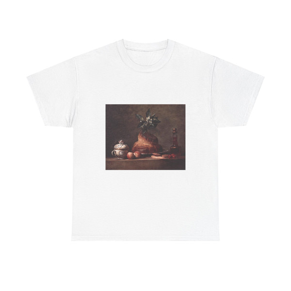 CHARDIN, Jean-Baptiste-Simeon - 'La Brioche' (Cake) (Artwork) T-Shirt