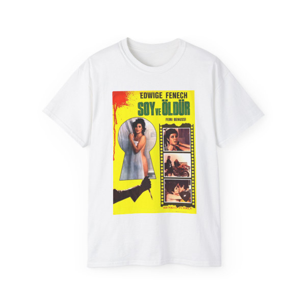 STRIP NUDE FOR YOUR KILLER (TURKISH) 1975 Movie Poster - T-Shirt