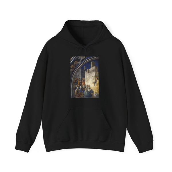 ANGELICO, Fra - N,wall - The Sermon of St Stephen (Artwork) Hoodie