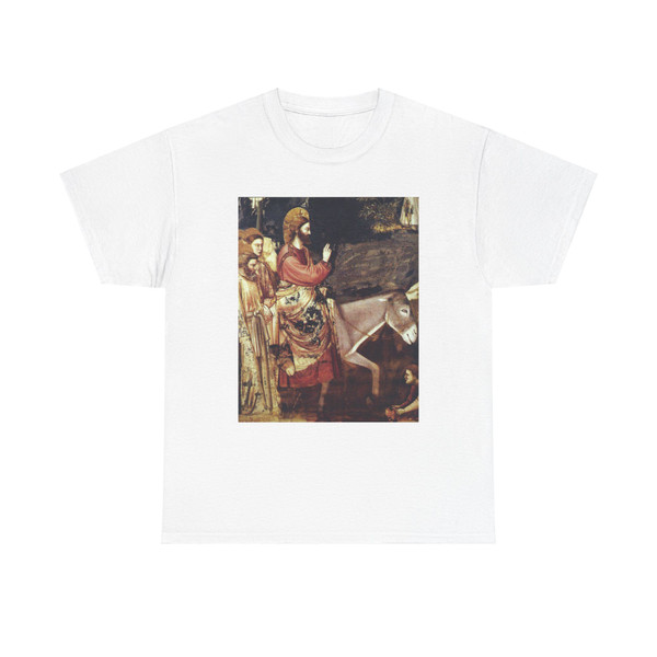 GIOTTO di Bondone - 10. Entry into Jerusalem (detail) (Artwork) T-Shirt