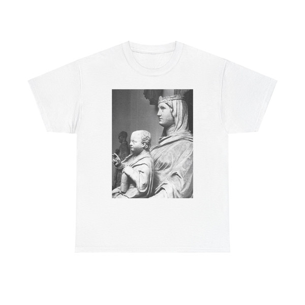 ARNOLFO di Cambio - Madonna and Child (detail)1 (Artwork) T-Shirt