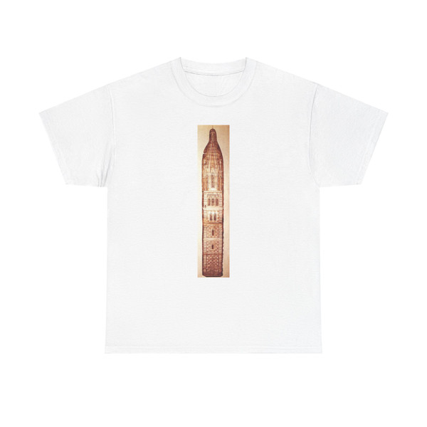 GIOTTO di Bondone - Design sketch for the Campanile (Artwork) T-Shirt