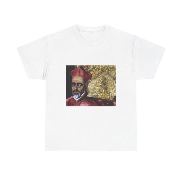 GRECO, El -1600- Portrait of a Cardinal (detail) (Artwork) T-Shirt