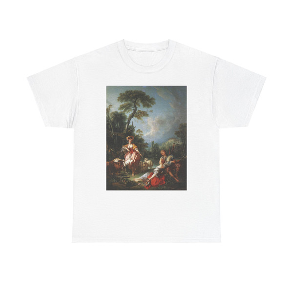 BOUCHER, Francois - 1. until 1749 - A Summer Pastoral (Artwork) T-Shirt