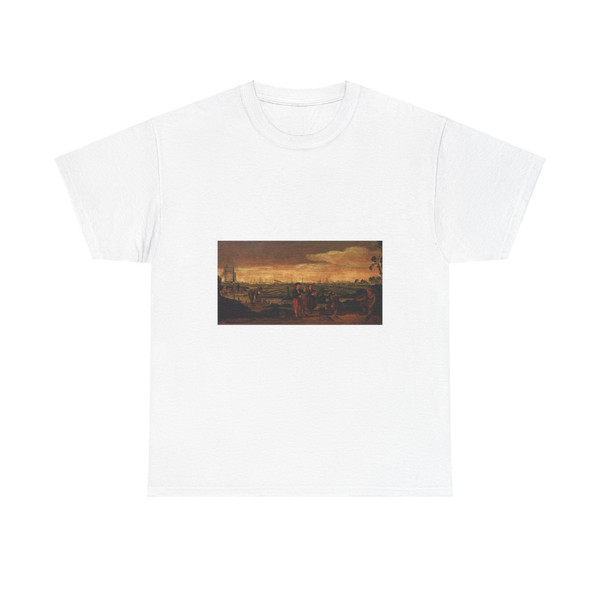 ARENTSZ, Arent - Fishermen and Farmers in a Landscape (Artwork) T-Shirt