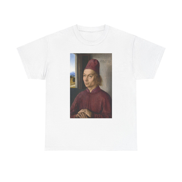 BOUTS, Dieric the Elder - Portrait of a Man (Artwork) T-Shirt