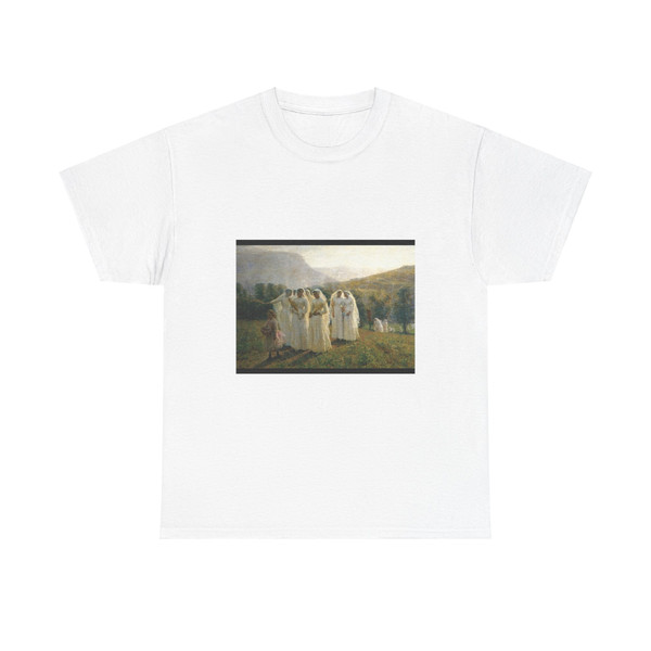 BRETON, Jules - Young Women Going to a Procession (Artwork) T-Shirt