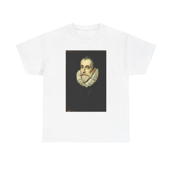 GRECO, El -1586-90- Portrait of Rodrigo Vazquez (Artwork) T-Shirt