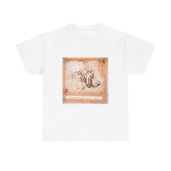 LEONARDO da Vinci - Sleeve study for the Annunciation (Artwork) T-Shirt