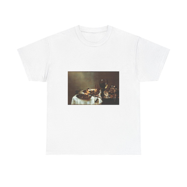 HEDA, Willem Claesz - Breakfast Table with Blackberry Pie (Artwork) T-Shirt
