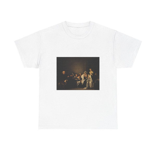 GREUZE, Jean-Baptiste - The Widow and Her Priest (Artwork) T-Shirt