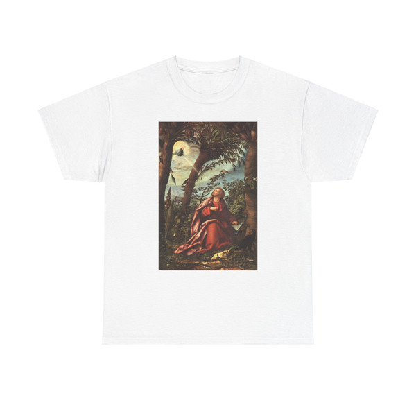BURGKMAIR, Hans - St John the Evangelist in Patmos (Artwork) T-Shirt