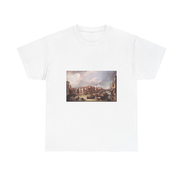 CANALETTO - Looking North-East toward the Rialto Bridge (Artwork) T-Shirt