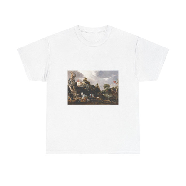 HONDECOETER, Gillis Claesz. d' - Orpheus Charming the Animals (Artwork) T-Shirt