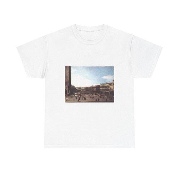 CANALETTO - Piazza San Marco, Looking toward San Geminiano (Artwork) T-Shirt