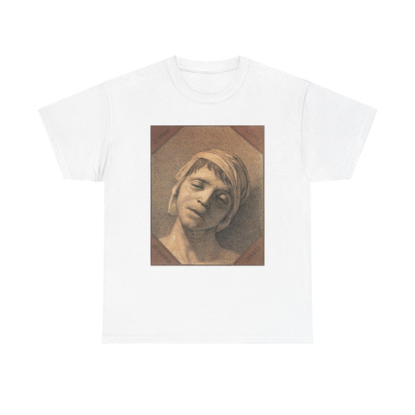 DAVID,Jacques-Louis - Head of the Dead Marat (Artwork) T-Shirt