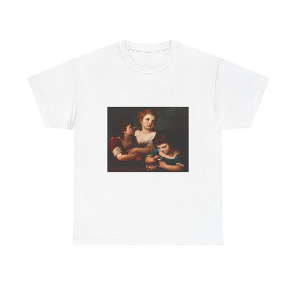 KAUFFMANN, Angelica - Children with a Birds Nest and Flowers (Artwork) T-Shirt