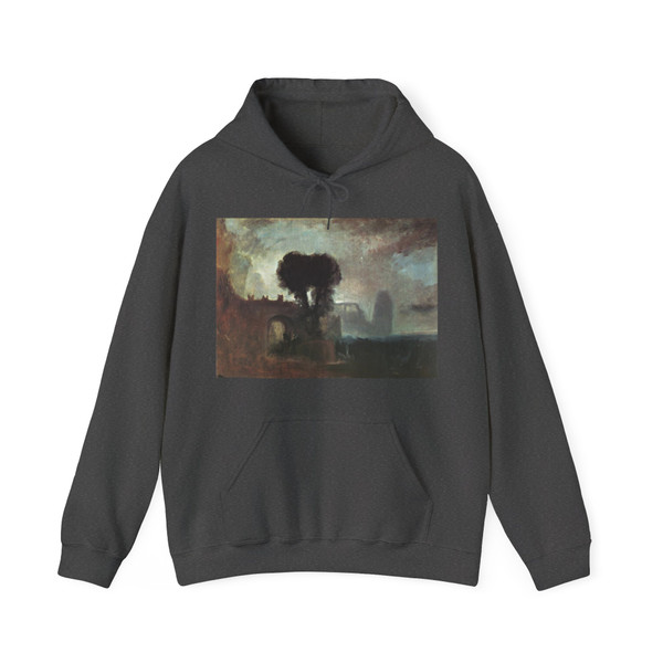 TURNER, Joseph Mallord William - Archway with Trees by the Sea (Artwork) Hoodie