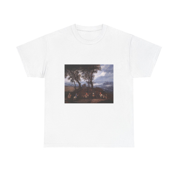 BRUEGHEL, Jan the Elder - 1 - Travellers on the Way (Artwork) T-Shirt