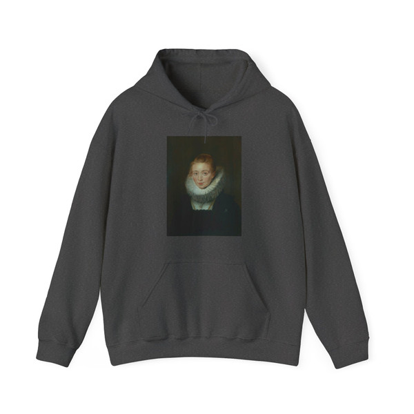 RUBENS, Peter Paul - Portrait of Lady-in-Waiting to the Infanta Isabella (Artwork) Hoodie