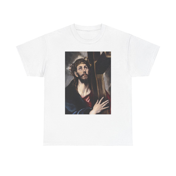 GRECO, El -1586-90- Christ Carrying the Cross (detail) (Artwork) T-Shirt