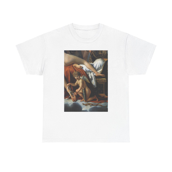 DAVID,Jacques-Louis - Mars Disarmed by Venus and the Three Graces (detail) (Artwork) T-Shirt