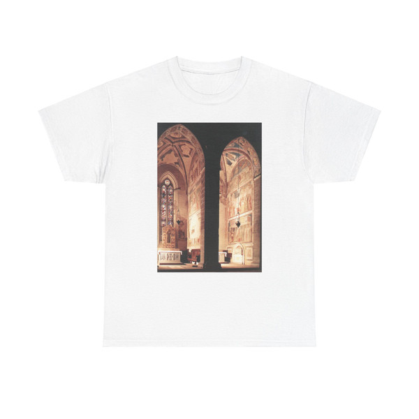 GIOTTO di Bondone - View of the Peruzzi and Bardi Chapels (from left) (Artwork) T-Shirt