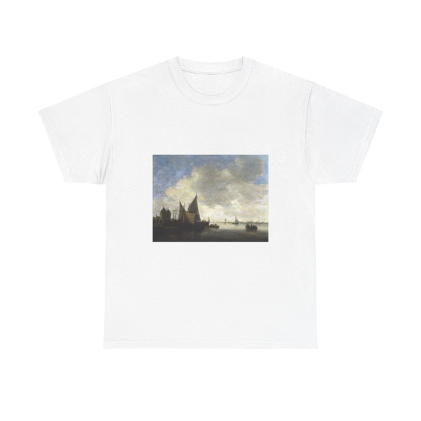 GOYEN, Jan van - The Mouth of an Estuary with a Gateway (Artwork) T-Shirt