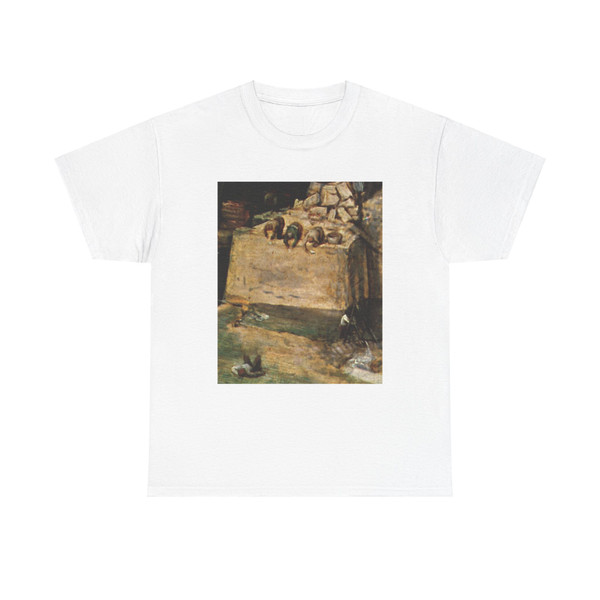 BRUEGEL, Pieter the Elder - 06 - The Tower of Babel - detail (12) (Artwork) T-Shirt