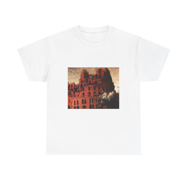 BRUEGEL, Pieter the Elder - 06 - The Tower of Babel - detail (24) (Artwork) T-Shirt