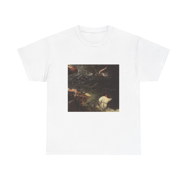 BRUEGEL, Pieter the Elder - Landscape with the Fall of Icarus (detail) (Artwork) T-Shirt
