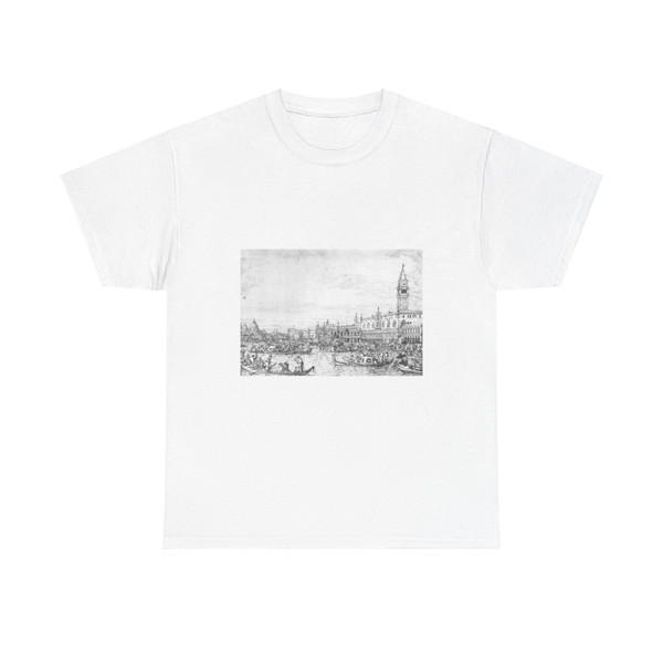 CANALETTO - The Canale di San Marco with the Bucintoro at Anchor (Artwork) T-Shirt