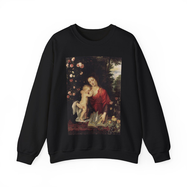 RUBENS, Peter Paul - Virgin and Child (Artwork) Crewneck Sweatshirt
