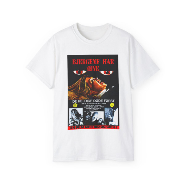 THE HILLS HAVE EYES (DANISH) 1977 Movie Poster - T-Shirt