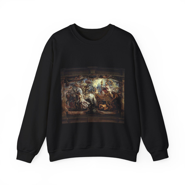 RUBENS, Peter Paul - Triumph of Church over Fury, Discord, and Hate (Artwork) Crewneck Sweatshirt