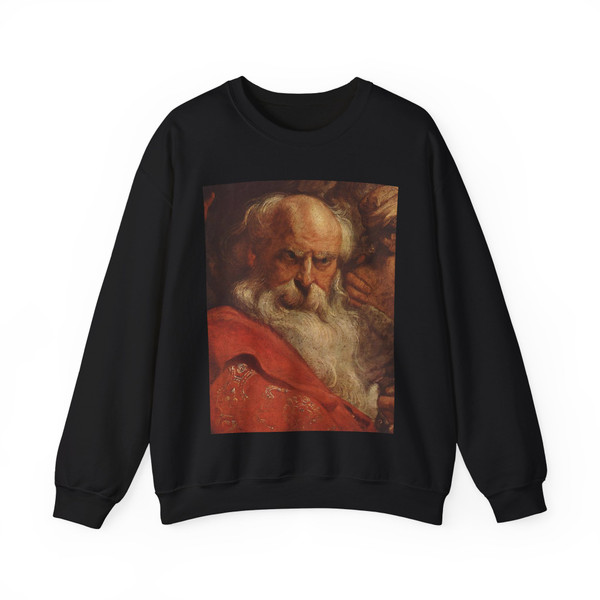 RUBENS, Peter Paul - The Adoration of the Magi (detail)2 (Artwork) Crewneck Sweatshirt
