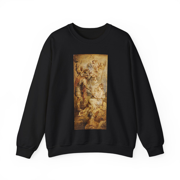 RUBENS, Peter Paul - The Birth of Henri IV of France (Artwork) Crewneck Sweatshirt
