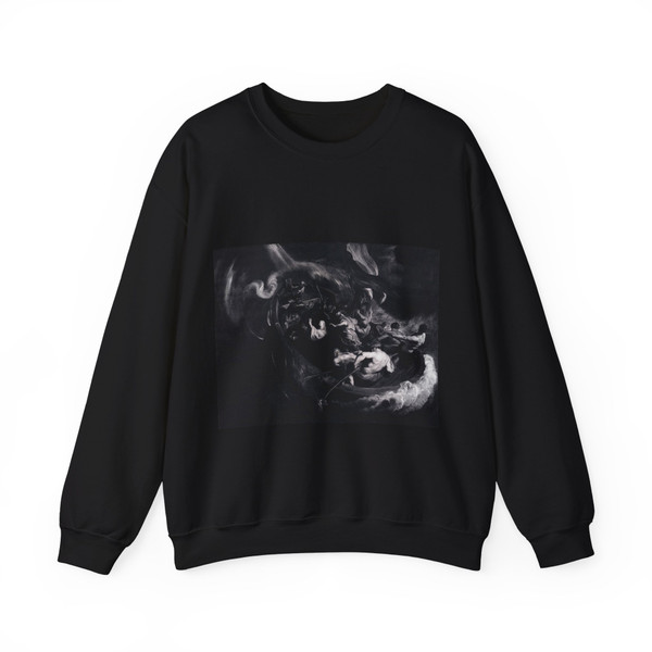 RUBENS, Peter Paul - The Miracle of St Walburga (Artwork) Crewneck Sweatshirt