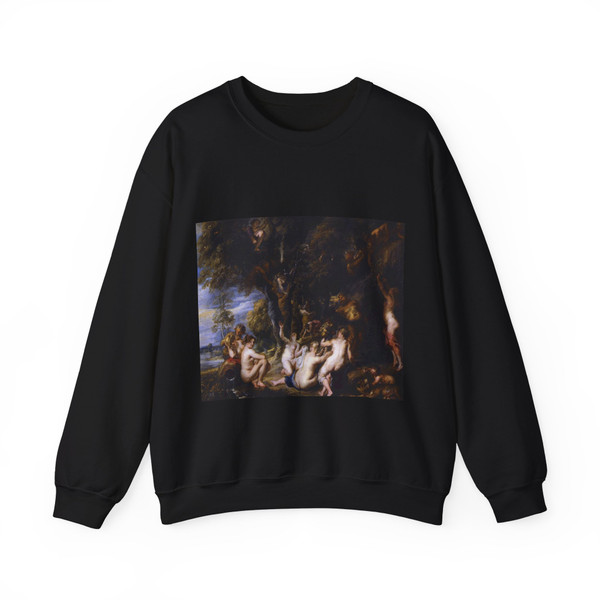 RUBENS, Peter Paul - Nymphs and Satyrs (Artwork) Crewneck Sweatshirt