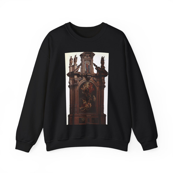 RUBENS, Peter Paul - St Roch Altarpiece (Artwork) Crewneck Sweatshirt