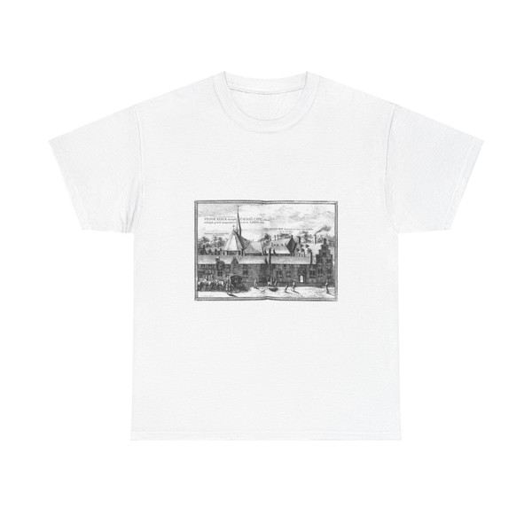 DECKER, Coenraet - DECKER, Coenraet - The Convent of St Agatha and Prinsenhof in Delft (Artwork) T-Shirt