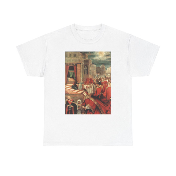 GRUNEWALD, Matthias -1511-1520- Establishment of the Santa Maria Maggiore in Rome (detail) (Artwork) T-Shirt