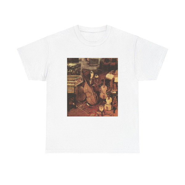 BRUEGHEL, Jan the Elder - 2.religious theme - The Sense of Hearing (detail) (Artwork) T-Shirt