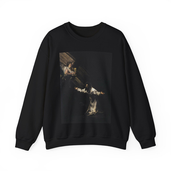 GOYA Y LUCIENTES, Francisco de - Christ on the Mount of Olives (Artwork) Crewneck Sweatshirt